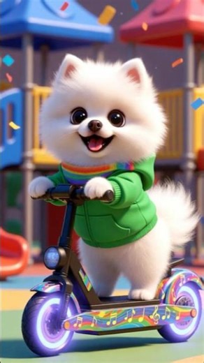 Musical Scooter Party 🛴🎶 | Puppy Dance Hip Hop for Kids | YouTube Kids