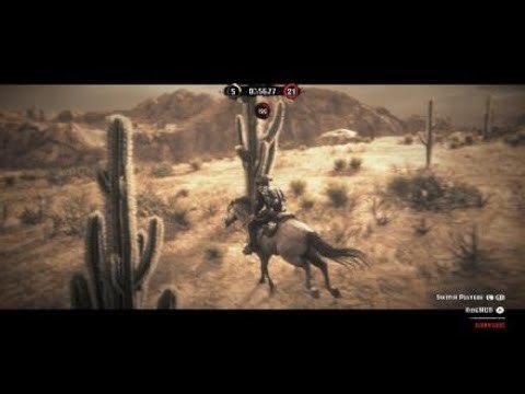 Red Dead Redemption online, open target race
