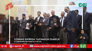 La confederación deportiva mexicana en presencia del comité olímpico mexicano entregó "El Luchador Olmeca" reconocimiento a los campeones de las artes marciales chinas ☯️ 2023 que pusieron en alto el nombre de México en el extranjero: https://fernandatapia.com/codeme-entrega-el-luchador-olmeca/ #wushu #kungfu #taichi #shaolin | Fernanda Tapia Original