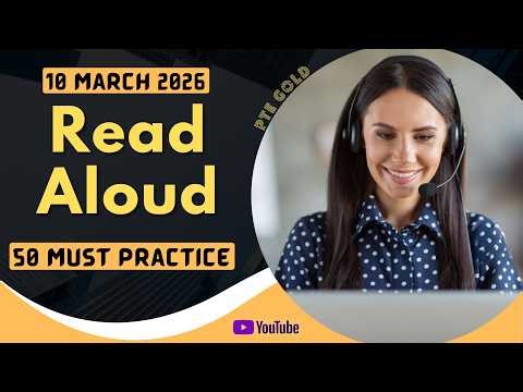 PTE Read Aloud - MARCH 2026 - MUST PRACTICE
