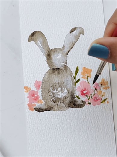 Easy Watercolour Flower Painting for Beginners