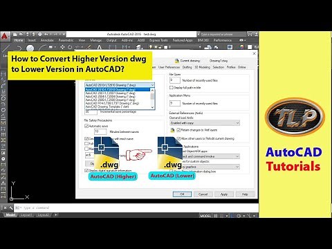 How to Convert Higher version AutoCAD file to Lower version ?|convert higher version lower version