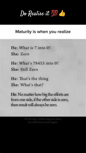 Maturity comes From Understand 💯❤️ #shorts #ytshorts #viralvideo #maturity #lifestyle #mindset #test