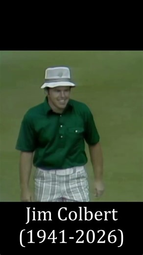 Jim Colbert makes Eagle 1974 Masters #masters #golf #jimcolbert #luck #memories #holeout