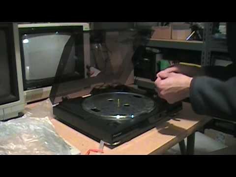 Pioneer PL-990 turntable unboxing & setup