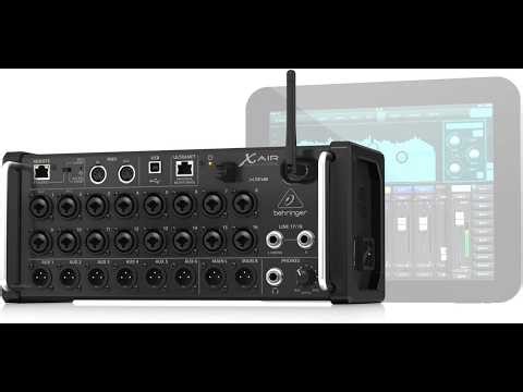 Behringer X AIR XR18 Review 18 Channel Digital Mixer with Midas Preamps & WiFi Control