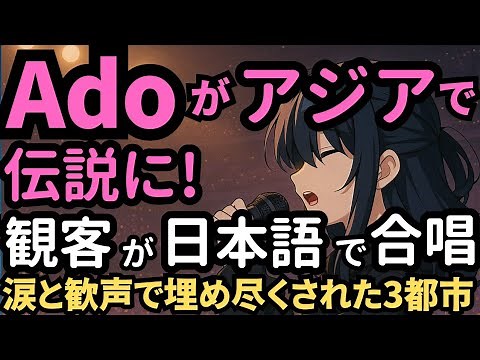 Adoが伝説になった──“日本語だけ”で世界が動いた理由【アジアライブレポート】