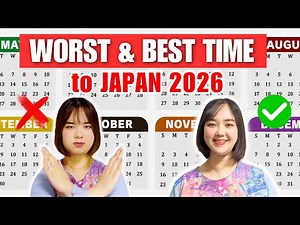 Don’t Travel to Japan During These Months | Worst & Best Time to Visit Japan 2026