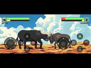Buffalo Vs Wildebeest Exard Wild Flash
