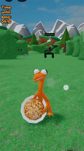 Hungry Rainbow Friends Orenge Monster vs Original Green Monster Jumpscare #roblox #rainbowfriends