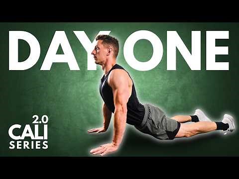 40 Min FULL BODY CALISTHENICS WORKOUT | Day 1 | Cali 2.0 Series