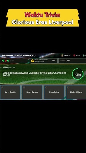 Waktu Trivia, Glorious Era Liverpool | Fc Mobile 26 #easportgame #fcmobileid #fcmobile26