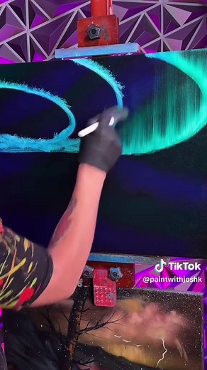 Learn to Paint Northern Lights with PaintWithJosh