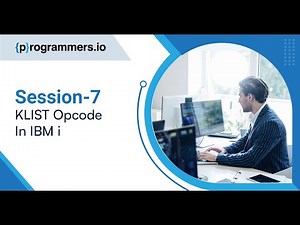 KLIST Opcode In IBM i