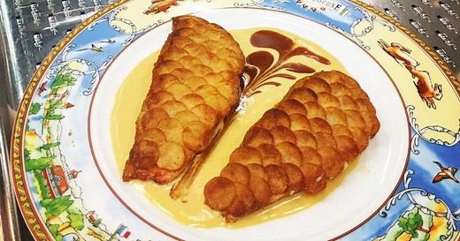 Recette Rougets en écailles de pomme de terre façon Paul Bocuse