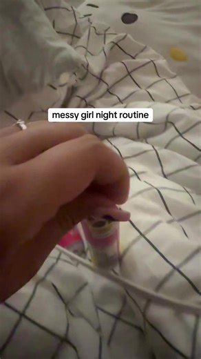 #asmr #nightroutine #fyp #messy | messy girl night routine