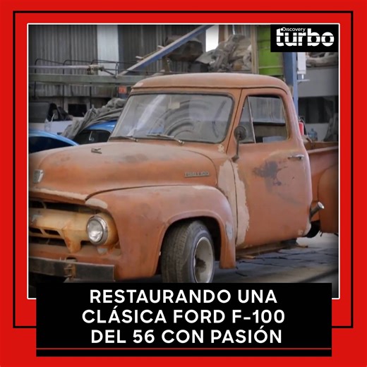 Un viaje al pasado con la restauración de esta Ford F-100 del 56. Mirá cómo vuelve a brillar. 🛠️🚚 Disfruta el contenido de Discovery en MAX. Suscríbete ahora: https://bit.ly/MAX-DiscoveryTurbo | Discovery Turbo