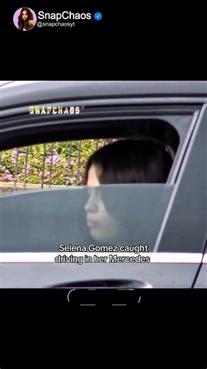 Fans Spotted Selena Out Driving Her Mercedes #selenagomez #shorts #viral #celebrity