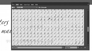 《#歐文字體》裡面提到的 Zapfino，有 Mac 的朋友有福了，因為 Zapfino 是你的內建字型。這段影片告訴大家要怎樣在 Illustrator 裡面選取它內建的替換字符還有符號，實現更靈活的西洋書法氣息。 | 字戀