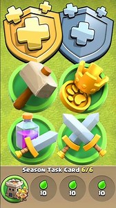 Complete the Season Task Card Quickly #clashofclans