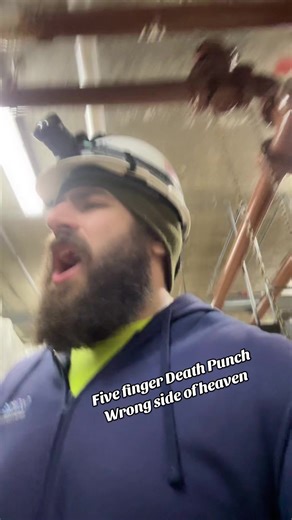 Back to our regular scheduled programming lol basement has great acoustics as well @FiveFingerDeathPunch #fivefingerdeathpunch🤘 #fyp #singing