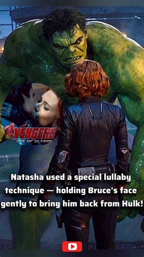 Hulk & Black Widow's Secret Love Story 💚🖤 | MCU Hidden Facts #shorts