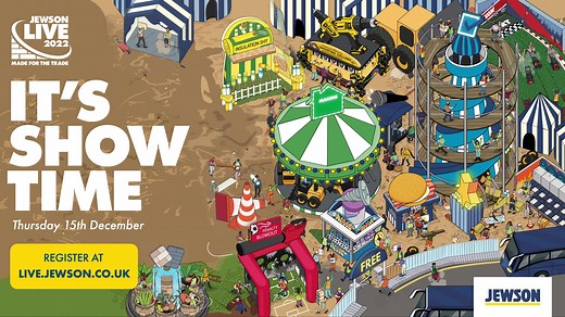 46 reactions · 19 shares | The UK's biggest builders' merchant show is back and bigger than ever! Join us at Jewson Live on 15th December for a jam-packed day full of exclusive offers, industry experts, giveaways, competitions, over 130 suppliers and much more.​​ Register here: https://bit.ly/3NwHgW6 | Jewson | Facebook