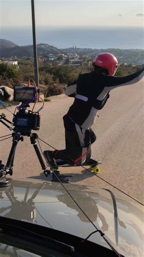 Insane Downhill Longboard Ride at Sunset #Adrenaline #SkateLife #Longboarding #Downhill