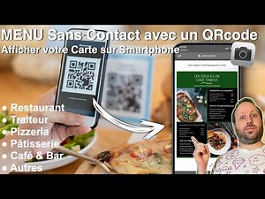 Contactless Menu with QRcode - Display your Menu on Smartphone (Free)