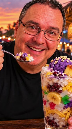 Making the perfect Halo Halo at home #halo #filipinofood #recipe