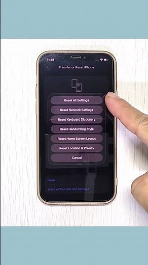 How to Reset All Settings on iPhone iOS 26