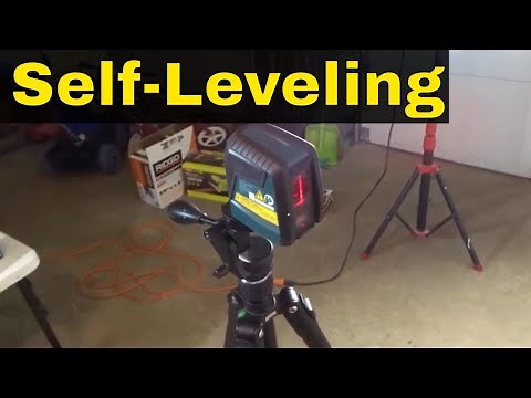 Bosch Self-Leveling Cross-Line Laser Review-GLL 30