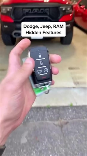 I discovered the secret to going viral… . #ramtrx #dodgechallenger #jeepwrangler #automotive #hiddenfeature . . It’s the Tazer programmer’s LightShow feature and a little acting