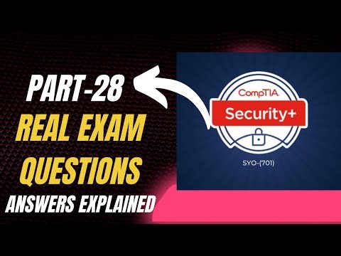 CompTIA Security+ SY0-701 Actual Exam Questions-Part 28