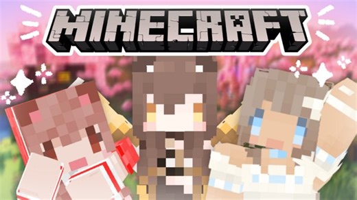 minecraft with the cutest bear and lambunny🧸🐇【!socials !discord !scared】