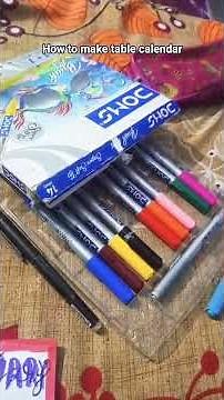 how to make table calendar