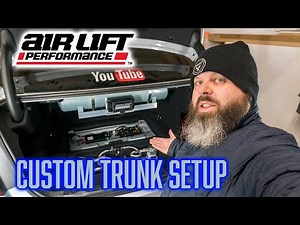 Airlift Performance 3H Install Part 4 | Custom Trunk Setup DIY