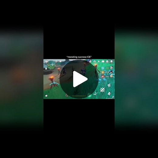 Enhancing Modal Skill E with Sucrose's C6 Mending in Genshin Impact