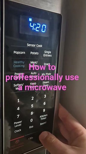 Tutorial - How to professionally use a microwave [quick guide]