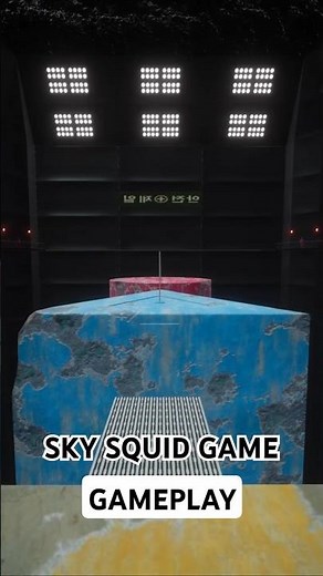 Sky Squid Game Gameplay 🚀 #squidgame3 #squidgame #blender3d #3dart #jumprope