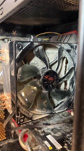 This #gaming #pc came into my shop because the SSD wasn’t recognized and it wasn’t booting. And like every other gaming #computer and #laptop that comes into my shop, it was absolutely caked with dust and held together by duct tape. So I’m going to clean this PC! It’s amazing how resilient #technology is when it’s abused and neglected like this depressed piece of #tech | Salem Techsperts