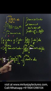 42K views · 679 reactions | How can Solve Definite integration based problem #integration #calculus #maths #basics #fundamentals #math #fbreelsvideo #sharingiscaring #satmath #satexam #SATPrep #mathtutorial #LETEXAM #exams #reviewer #algebratutor #mathreview #boardexams #mritunjaylectures | Mritunjay Lectures | Facebook