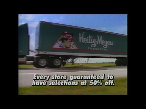 January 1995 Heilig-Meyers commercial