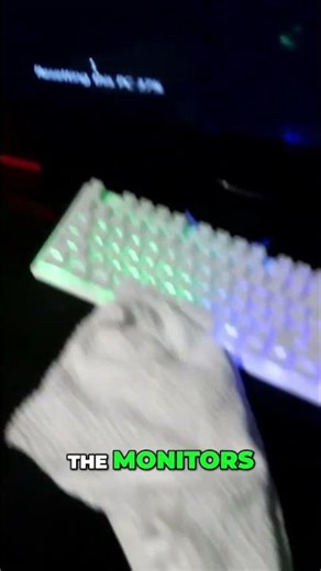 Old Computer CRASHES! Time for a DESK MAKEOVER! #shorts