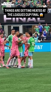 A huge fight broke out after the Leagues Cup Final between Inter Miami and the Seattle Sounders 👀 | Sports Illustrated