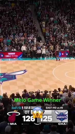 MELO CALLED GAME 😳⏰ LaMelo Ball drives in and finishes the GAME-WINNING layup — win or go home and he delivers under pressure 💥🔥 That’s clutch. Follow my TikTok & YouTube @hoops_daily11 #LaMeloBall #GameWinner #Clutch #NBAPlayIn #NBA