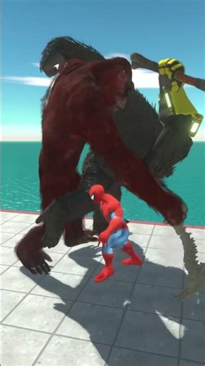Spider-Man VS King Kong x Skar King 😱