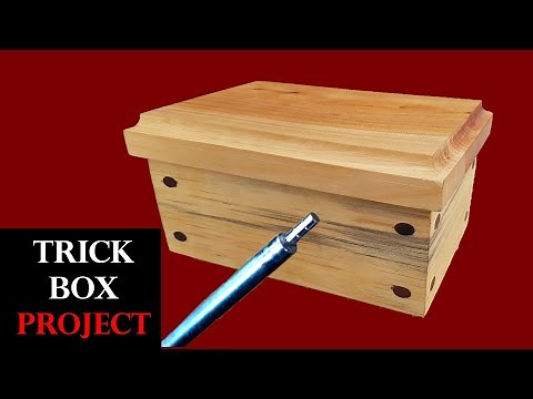 Clever Little Woodworking Project 👍(Make a Wooden Trick Box)