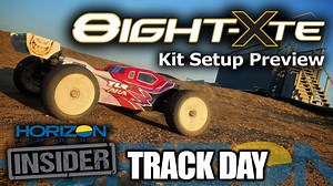 Team Losi Racing 8IGHT-XTE - 1/8 E-Truggy Race Kit - Horizon Insider Track Day Against all odds, Mouther Nature blessed Illinois with unseasonably pleasant November weather. As a result, Kyle was able to hit the track with his new TLR 8IGHT-XTE 1/8 E-Truggy kit for the next installment of Horizon Insider. Key takeaways: 1. Check/confirm you are receiving full "lock to lock" steering travel from the receiver you have elected to build you kit with. 2. The kit setup is quite good, but may be a bit 
