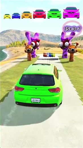 Small vs BIG Car Crash 💥 #shorts